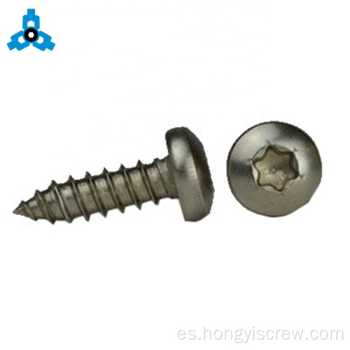 SS PRUEBA DE PRUEBA DE CONJUNTO Formando Torx Tornillo de autocuidado